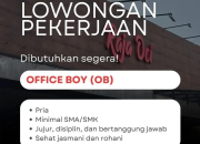 Lowongan Kerja Terbaru 2026: Restoran Raja Oci Buka Lowongan Office Boy (OB)