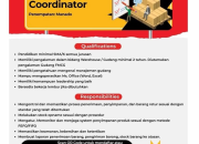 Lowongan Kerja Manado: Momogi Group Buka Posisi Warehouse Coordinator
