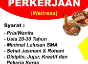 Lowongan Kerja Waitress / Waiter di Nai Nai Charsiu (Lulusan SMA)