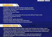 Lowongan Kerja Big Dipper Machinery Indonesia (Manado Based)
