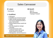 Lowongan Kerja Sales Canvasser di Staffinc Kota Manado