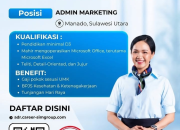 Lowongan Kerja Admin Marketing SIM Group Manado