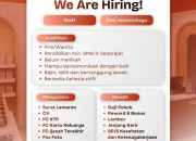 Lowongan Kerja Finn & Co Bakery Kotamobagu (Posisi Staff Toko)