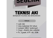 Lowongan Kerja Terbaru Toko Aki Sudan Manado