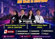 Lowongan Kerja Terbaru XL SMART Tahun 2026 – BIG Walk In Interview (Area Sulawesi)