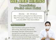 Lowongan Kerja Terbaru Glow & Go Tahun 2026 – Posisi Beautician (Facial atau Nails)