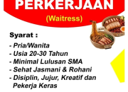 Lowongan Kerja Terbaru Waitress Nai Nai Charsiu Megamas Manado