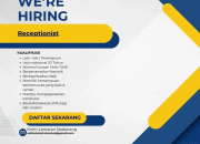 Lowongan Kerja Terbaru Receptionist White Hotel Ratatotok Tahun 2026 – Minahasa Tenggara