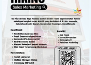 Lowongan Kerja Terbaru CV Mitra Sehati Jaya (Dealer Resmi Honda) Manado