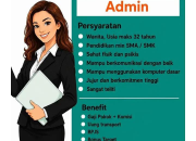 Lowongan Kerja Admin Colton Distributor & Supplier Manado