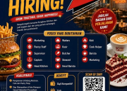 Lowongan Kerja Kongkow Kitchen 2026 – Barista, Koki, Kasir, SPV & Staff