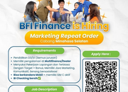 Lowongan Kerja PT BFI Finance Indonesia Tbk  Cabang Minahasa Selatan
