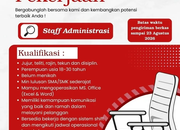 Lowongan Kerja Staff Administrasi AHASS Sulawesi Motor 2026 – SMA/SMK Sederajat