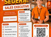 Lowongan Kerja Sales Executive Forte Manado 2026 – Gaji Pokok & Komisi
