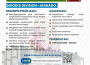Lowongan Kerja Area Sales Promotion Manager Indofood CBP Manado
