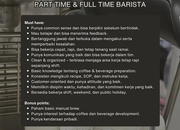 Lowongan Kerja York Manado – Part Time & Full Time Barista