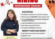 Lowongan Kerja Shopkeepers BI Gadget Manado 2026 – SMA/SMK Sederajat
