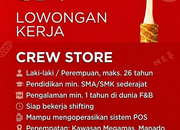 Lowongan Kerja Crew Store REDDOG 2026 – Kawasan Megamas Manado