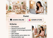 Lowongan Kerja By Sunshinee Store 2026 – Admin Online & Admin Store Manado