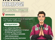 owongan Kerja Zero Pest Control Indonesia Manado 2026