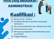 Lowongan Kerja UD Sinar Harapan Manado 2026