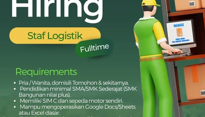 Lowongan Kerja Staf Logistik, Arsitek & Admin Lapangan PT Garda Bangun Sejahtera Tomohon Terbaru Oktober 2026