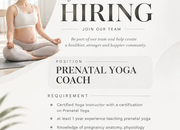 Lowongan Kerja Prenatal Yoga Coach Alyve Studio Terbaru