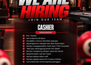 Lowongan Kerja Cashier Obsessed Billiard & Cafe Terbaru