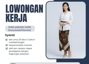 Lowongan Kerja Elvin Fashion Mega Trade Center Manado